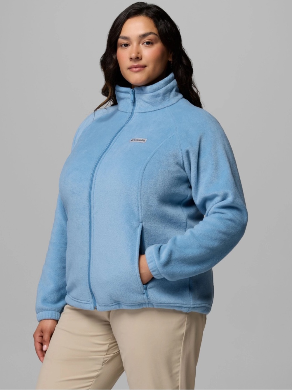 Columbia | Benton Springs Full-Zip Fleece Jacket Women’s Plus Size Utility 2X